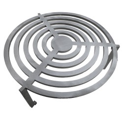 Grille de cuisson surélevée pour brasero plancha