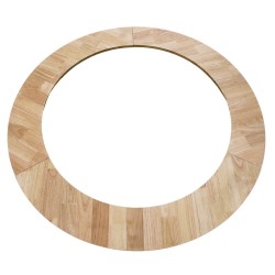 Le contour bois transforme votre brasero en y ajoutant une touche design et pratique.