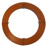 Contour en bois pour Brasero Inox Medium Rond