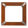 Contour en bois pour Brasero Medium Carré.