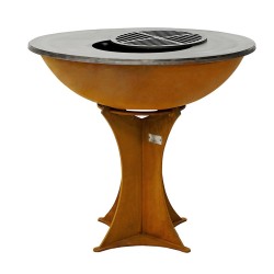 Notre modèle Le Bigorneau a une plancha de 100cm de diamètre.