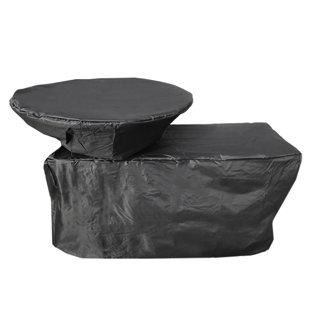 housse brasero plancha en acier corten