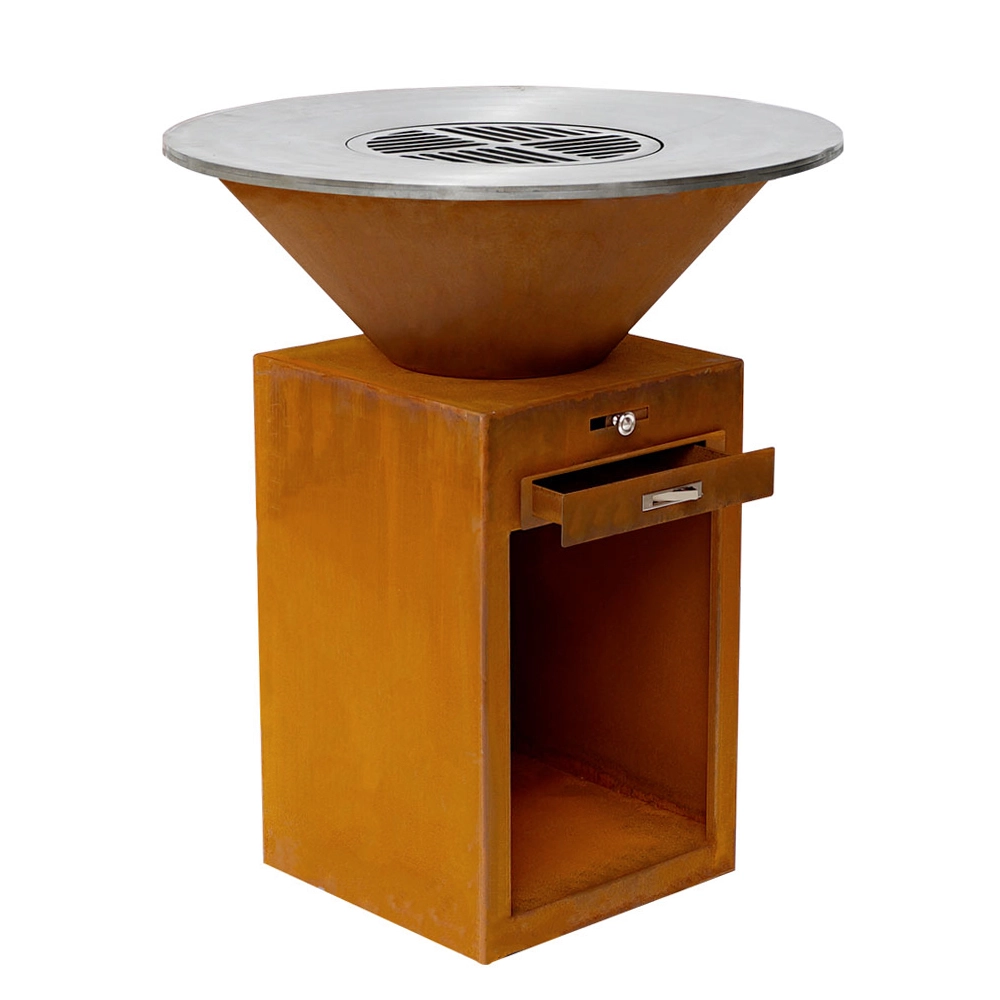 brasero plancha le petoncle