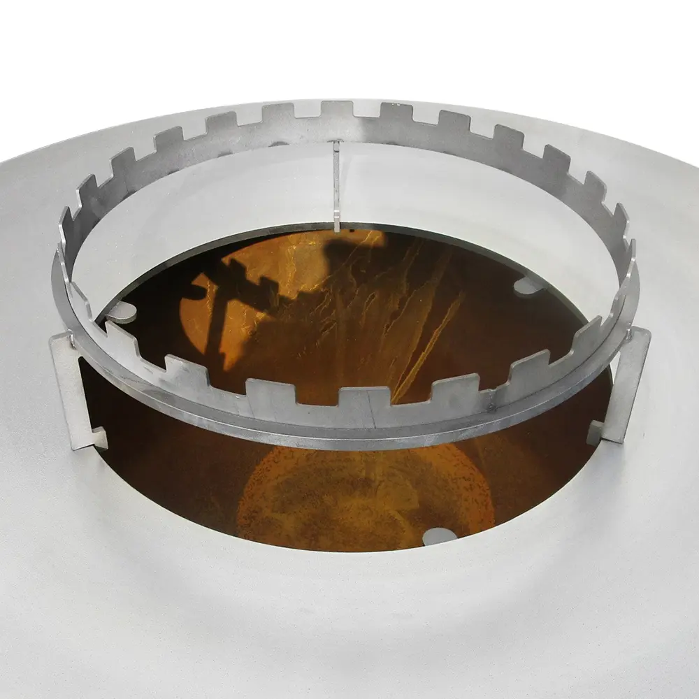 repose brochettes en inox pour brasero