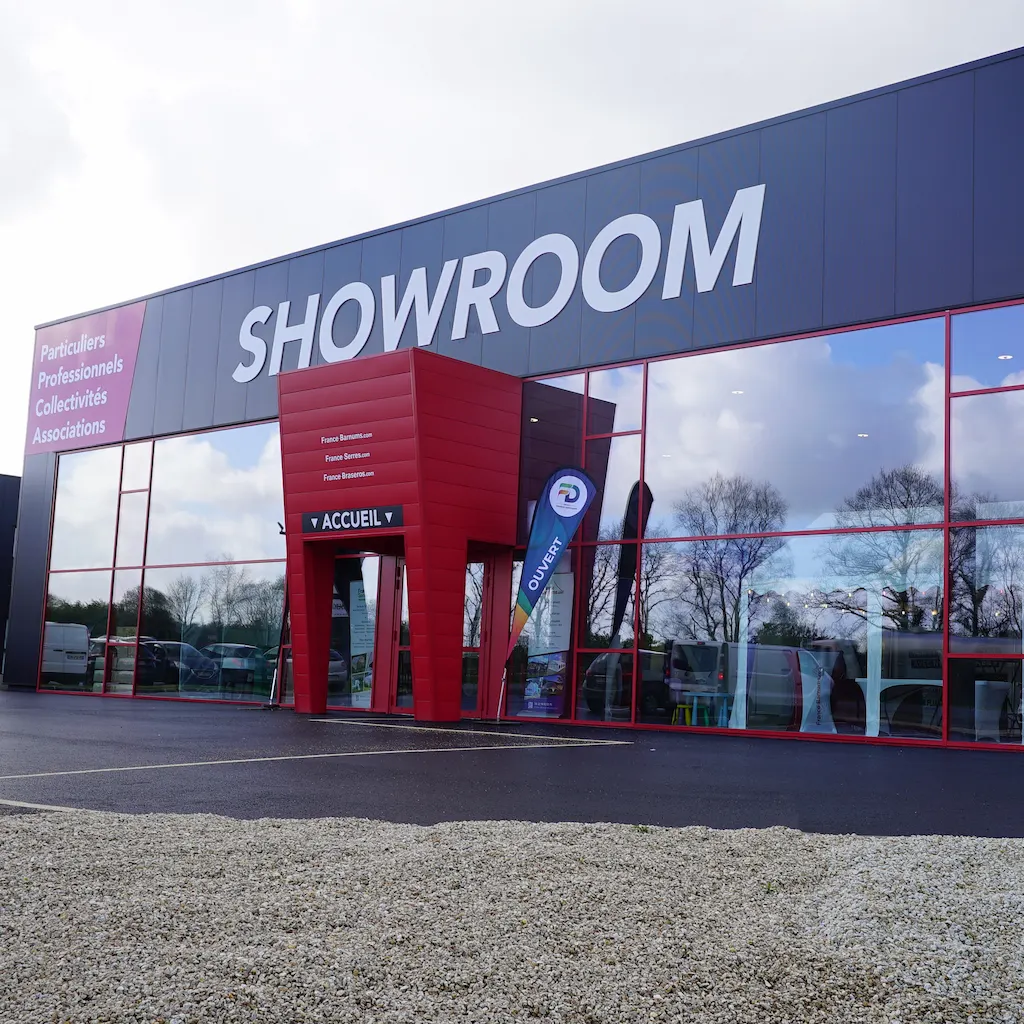 entrée du showroom France Diffusion